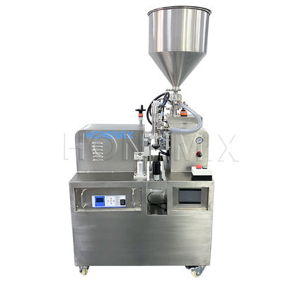 Single Nozzle Manual Tube Filler 220V Plastic Tube Sealer Machine