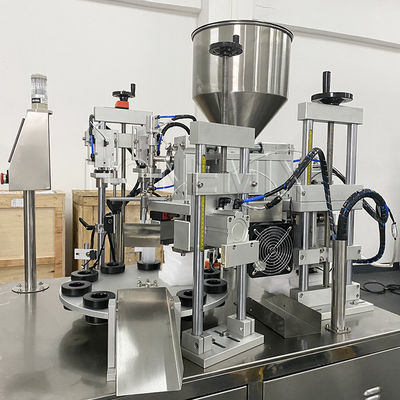 Rotary Ultrasonic Plastic Tube Filling And Sealing Machine Semi Automatic