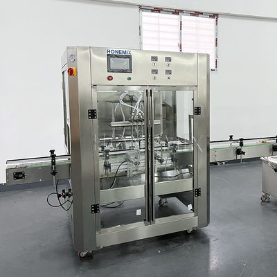 220V/110V Liquid Filler Machine Automatic Bottom Up Filling Machine