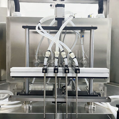 220V/110V Liquid Filler Machine Automatic Bottom Up Filling Machine