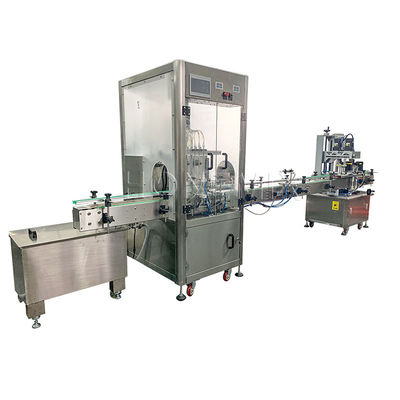 Customized Oil Liquid Bottle Filling And Capping Machine Magnetic Pump
