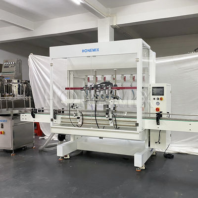 Safety Toilet Cleaner Liquid Filling Machines Industrial Anti Corrosive Automate