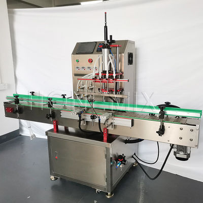 Automated Liquid Filling Machines 1600W Spray Bottle Filler 4 Heads