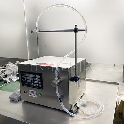 Robust Benchtop Liquid Filling Machines Stainless Steel Semi Automatic