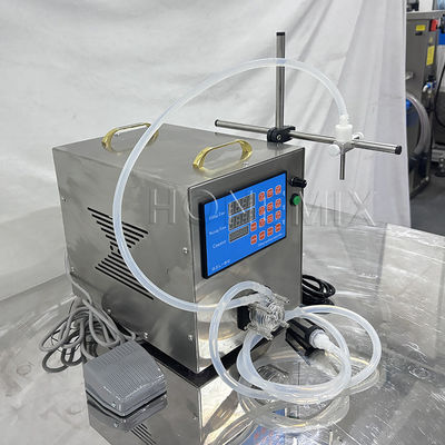 Liquid Oil Bottle Filling Machine Semi Auto Peristaltic Pump Filler
