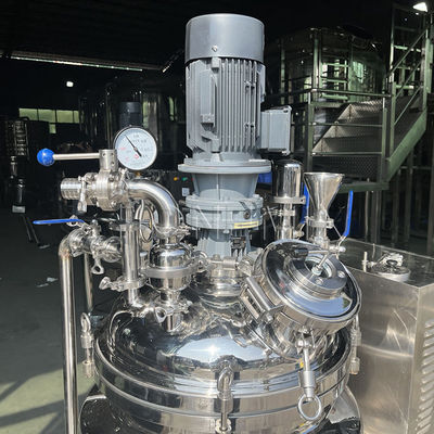 380V Vacuum Emulsifying Mixer Machine Homogenizing Tank Fixed Type