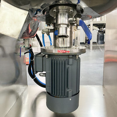 Vacuum Homogenizer Emulsifier Mixer 4KW Body Cream Mixer Machine