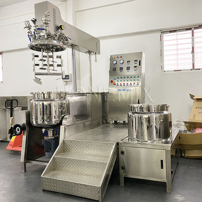 Versatile Vacuum Emulsifying Mixer Machine Electric Steam Heating