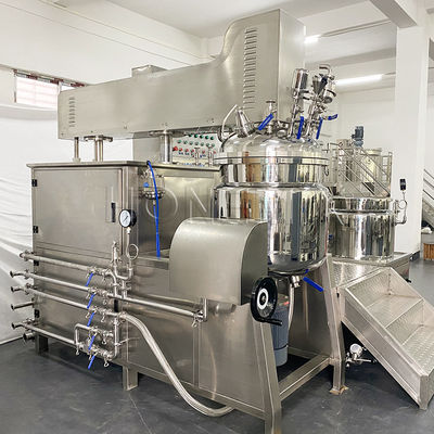 Versatile Vacuum Emulsifying Mixer Machine Electric Steam Heating