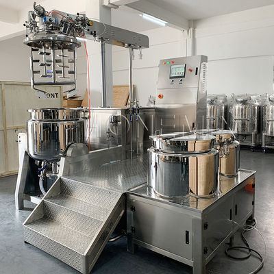Customized Vacuum Emulsifying Mixer Automatic Gel Making Machine