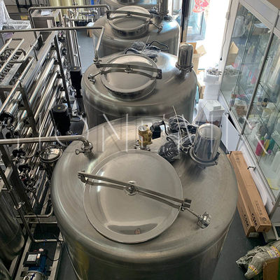 Two Stage RO Water Treatment Plant Reverse Osmosis Purification Filter 380V
