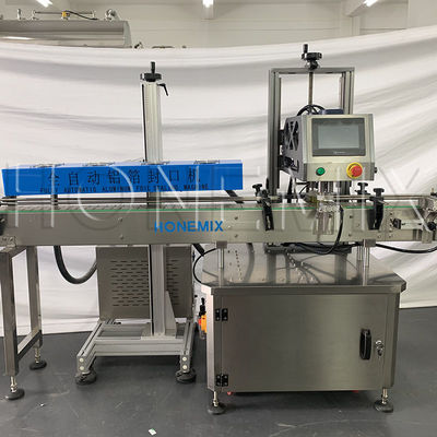 Heated Vaseline Cream Filling Machine Two Nozzle Capping Sealing Labeling Line