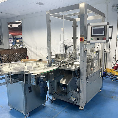 Double Head Liquid Filling Machines High Speed OEM Vial Filling Equipment
