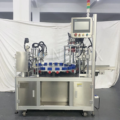 Rotary Perfume Bottle Liquid Filling Machines Fully Automatic Compact Structure
