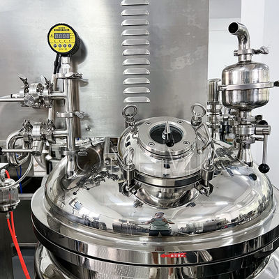 PLC Vacuum Homogenizing Emulsifier Mixer Machine Custom Combine