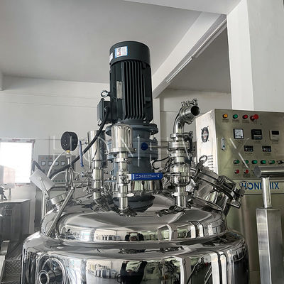 Defoaming Vacuum Emulsifying Mixer Homogenizer Tank For Shampoo Paste