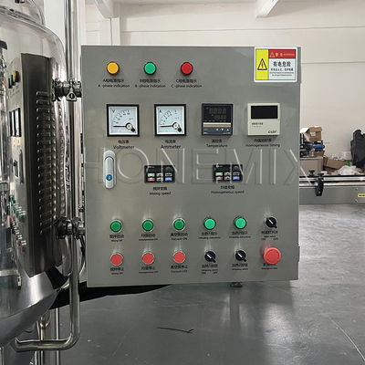 300L High Shear Vacuum Emulsifying Mixer Movable For Kettle Ointment