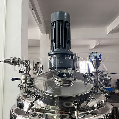 300L High Shear Vacuum Emulsifying Mixer Movable For Kettle Ointment