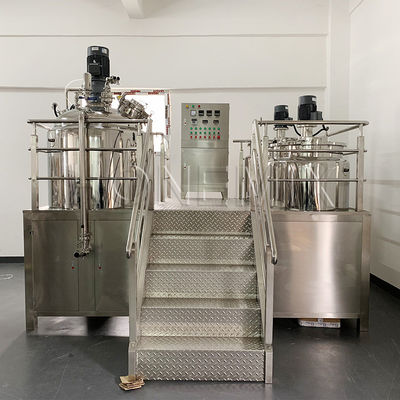 Vacuum Hair Color Mixer Machine Homogenizing Emulsifying Hair Dye Mixer