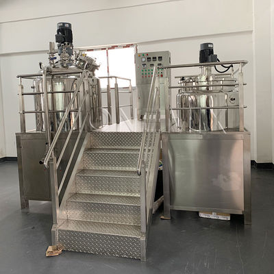 Vacuum Hair Color Mixer Machine Homogenizing Emulsifying Hair Dye Mixer