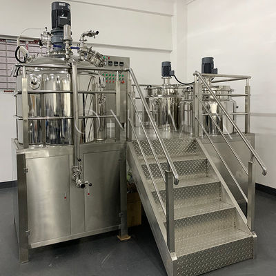 Vacuum Hair Color Mixer Machine Homogenizing Emulsifying Hair Dye Mixer