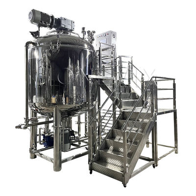 Vacuum Cosmetic Cream Mixer Machine Homogenizer Emulsifying Mixer
