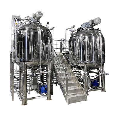 Hygienic High Shear Emulsifying Machine Serum Lotion Mixer Machine Cosmetic