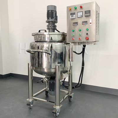 Shampoo Liquid Detergent Mixer Production Line 220V / 380V Voltage
