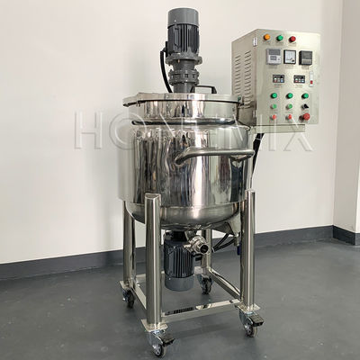 Shampoo Liquid Detergent Mixer Production Line 220V / 380V Voltage