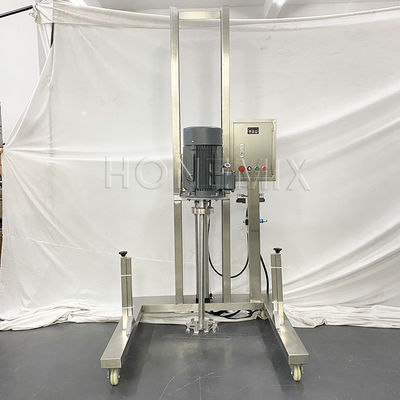 Portable Detergent Liquid Mixer Machine Industrial High Speed Dispersion Mixer