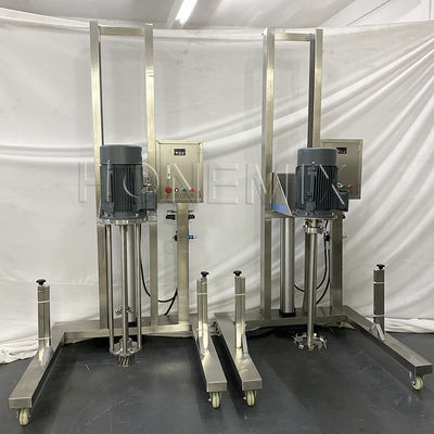 Portable Detergent Liquid Mixer Machine Industrial High Speed Dispersion Mixer