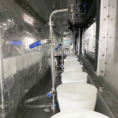 Rotary Ancillary Equipment 1.25KW Double Line Bottle Washing Machine