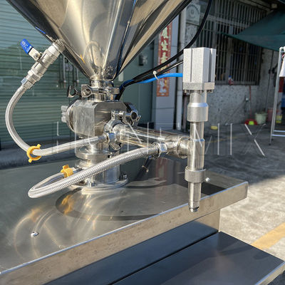 Cosmetic Heated Balm Filling Machine Semi Auto Vertical Filling Machine