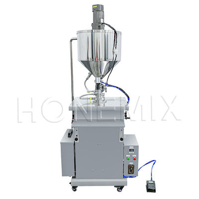 Cosmetic Heated Balm Filling Machine Semi Auto Vertical Filling Machine