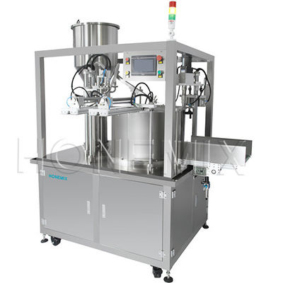 1.5KW Automatic Packing Machine Two Heads Filling Screw Capping Machine
