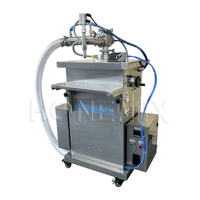 Temperature Control Hair Wax Hot Cream Filling Machine Self Suction Filler