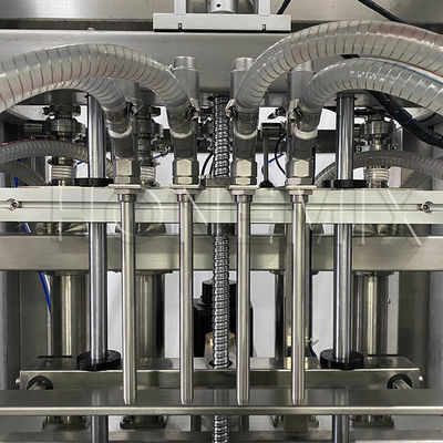 Four Heads Cream Filling Machine Servo Control Body Lotion Filling Machine