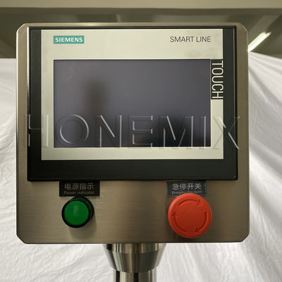 Electric Automatic Bottle Screw Capping Machine Four Wheels Filling Line