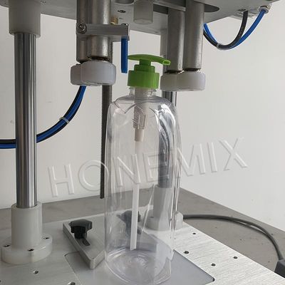 80W Semi Automatic Spray Bottle Capping Machine 220V / 50Hz Voltage