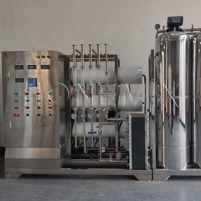 Two Stage Reverse Osmosis Water Treatment Plant SUS304 With EDI Pure System