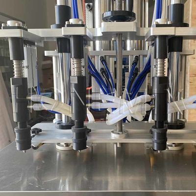 Liquid Perfume Making Equipment Four Heads Automatic Perfume Filling Machine