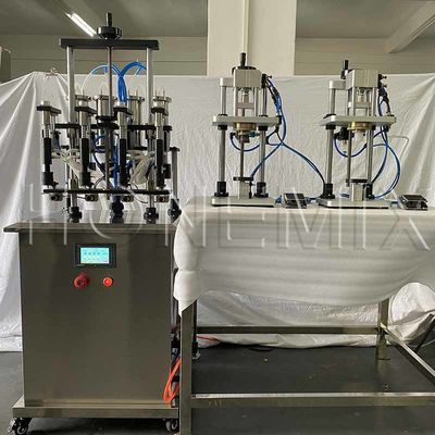 Electric Perfume Making Machine Semi Auto Perfume Filling Line