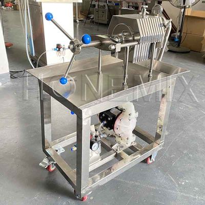 Stainless Steel Perfume Making Machine Precision Plate And Frame Filter