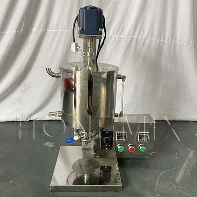 Small Desktop Automatic Lipstick Machine Heated Jacket Filling Machine