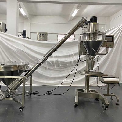 Quantitative Powder Press Machine Rotary 2KW Automatic Powder Feeder