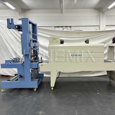 Film Shrinking Automatic Packing Machine Infrared Ray Film Cutting CE