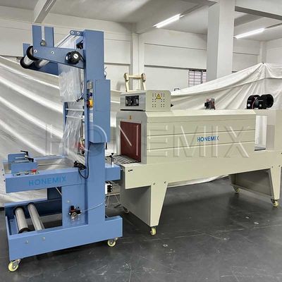Film Shrinking Automatic Packing Machine Infrared Ray Film Cutting CE