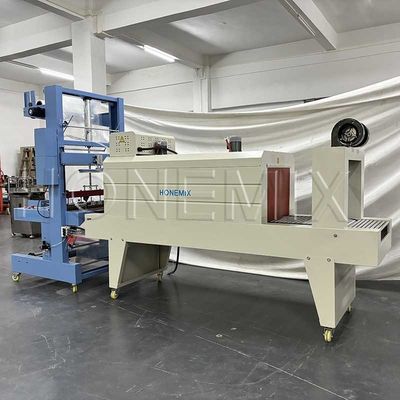 Film Shrinking Automatic Packing Machine Infrared Ray Film Cutting CE