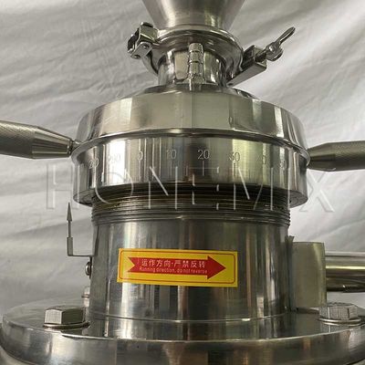 Food Grade Stainless Steel Colloid Mill Machine High Speed Stirring