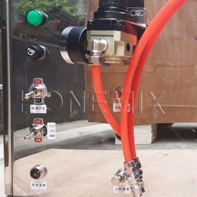 Semi Auto Makeup Mascara Thick Cream Pressure Filling Machine